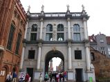 Złota Brama, widok od strony Muzeum Bursztynu
