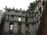 Zamek w Krupe, wnętrze