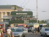 McDonalds obok dworca w Kijowie