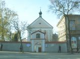 Kościół Reformatów, widok z Podwalnej