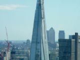 The Shard, widok z London Eye