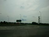 Rondo na dojeździe do lotniska w Świdniku