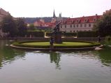 Fontanna w Ogrodach Wallensteina w Pradze