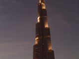 Burj Dubai, nocą
