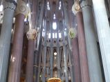 Wnętrze Sagrada Familia 