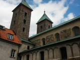 Wieże kościoła w Czerwińsku
