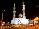 Meczet w Hurghadzie, nocą