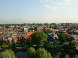 Zabudowania przy Północnym kanale Rzeki Amstel w Amsterdamie