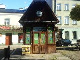Zabytkowy kiosk na Placu Łuczkowskiego w Chełmie