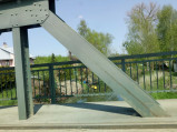Konstrukcja mostu na rzece Wilga w Garwolinie