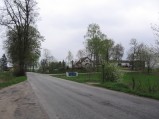 Okolice Girgajny, droga w kierunku Malborka