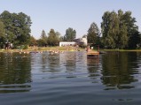 Pomost i kąpielisko przy ośrodku w Grabniaku