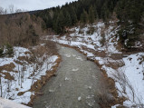 Rzeka Biała w Izbach