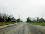 Droga w stronę szkoły w Jaszczowie