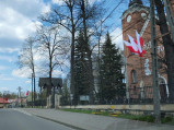 Fasada kościoła, dzwonnica, Jeżowe