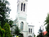 Wieża kościoła w Kamieńsku