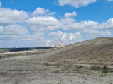 Widok na Elektrownie Bełchatów, Kleszczów