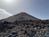 Widok, na widok wulkan Teide, La Orotava
