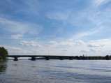 Most nad rzeką Narew, Łacha