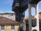 Elevador de Santa Justa w Lizbonie