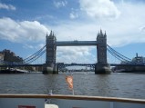 Tower Bridge, widok z Tamizy