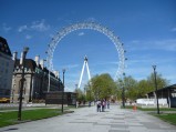 Widok na London Eye