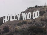 Napis Hollywood na górze Lee