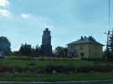 Pomnik na rondzie w Ludwinie