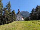Kościół filialny Świętej Trójcy w Kropfbühel, Oberlängenfeld