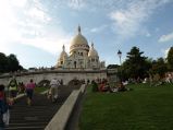 Bazylika Sacre-Coeur na wzgórzu Montmartre