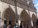 Fasada, Katedra Notre-Dame w Paryżu