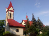 Kościół i dzwonnica w Pliszczynie