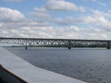 Most im. Legionów Piłsudskiego, widok z Molo, Płock