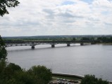 Most im. Legionów Piłsudskiego, widok ze Wzgórza Tumskiego