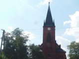Wieża kościoła Jana Chrzciciela w Pniewniku