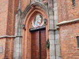 Wejście do kościoła, Sanktuarium, Popowo Kościelne