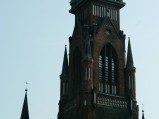 Wieża kościoła Niepokalanego Poczęcia NMP w Pruszkowie