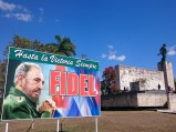 Fidel Castro przy Che Guevara w Santa Clara