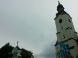 Wieża kościoła w Strykowie