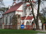 Elewacja kościół w Świerżach