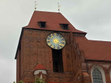 Zegar na wieży Katedry w Toruniu
