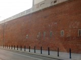 Mury muzeum przy ulicy Tamka