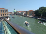 Widok z Most Konstytucji na Canal Grande w Wenecji
