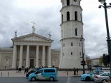 Widok na katedrę w Wilnie