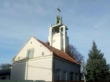 Wieża kościoła w Ząbkach