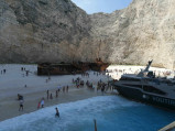 Wrak statku i statki turystyczne, Zakynthos