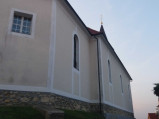 Mury cerkwi w Zgornja Velka